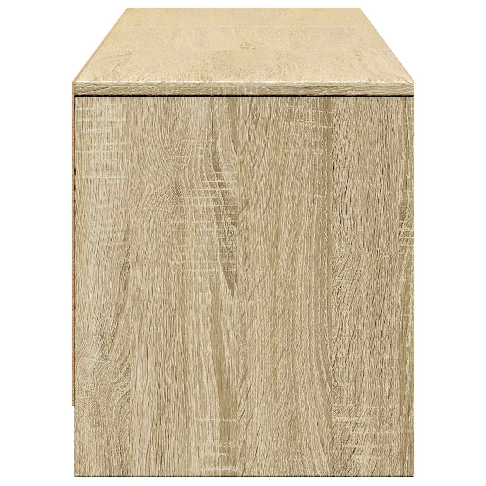 TV ormarić s LED rasvjetom Sonoma hrast 165 x 34 x 40 cm