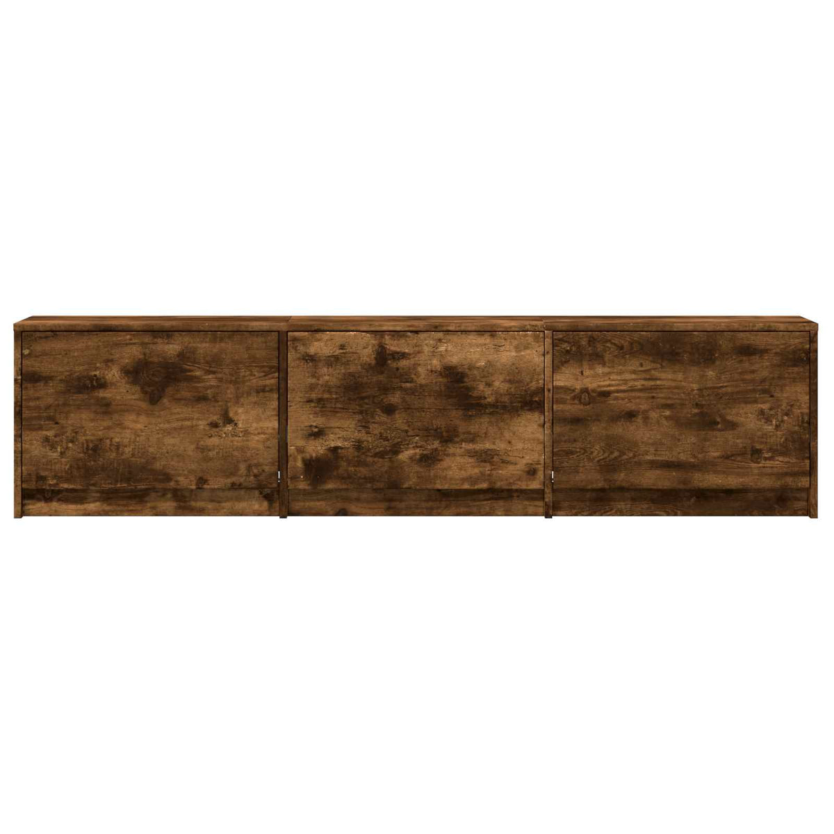 TV ormarić s LED rasvjetom Dimljeni Hrast 165 x 34 x 40 cm