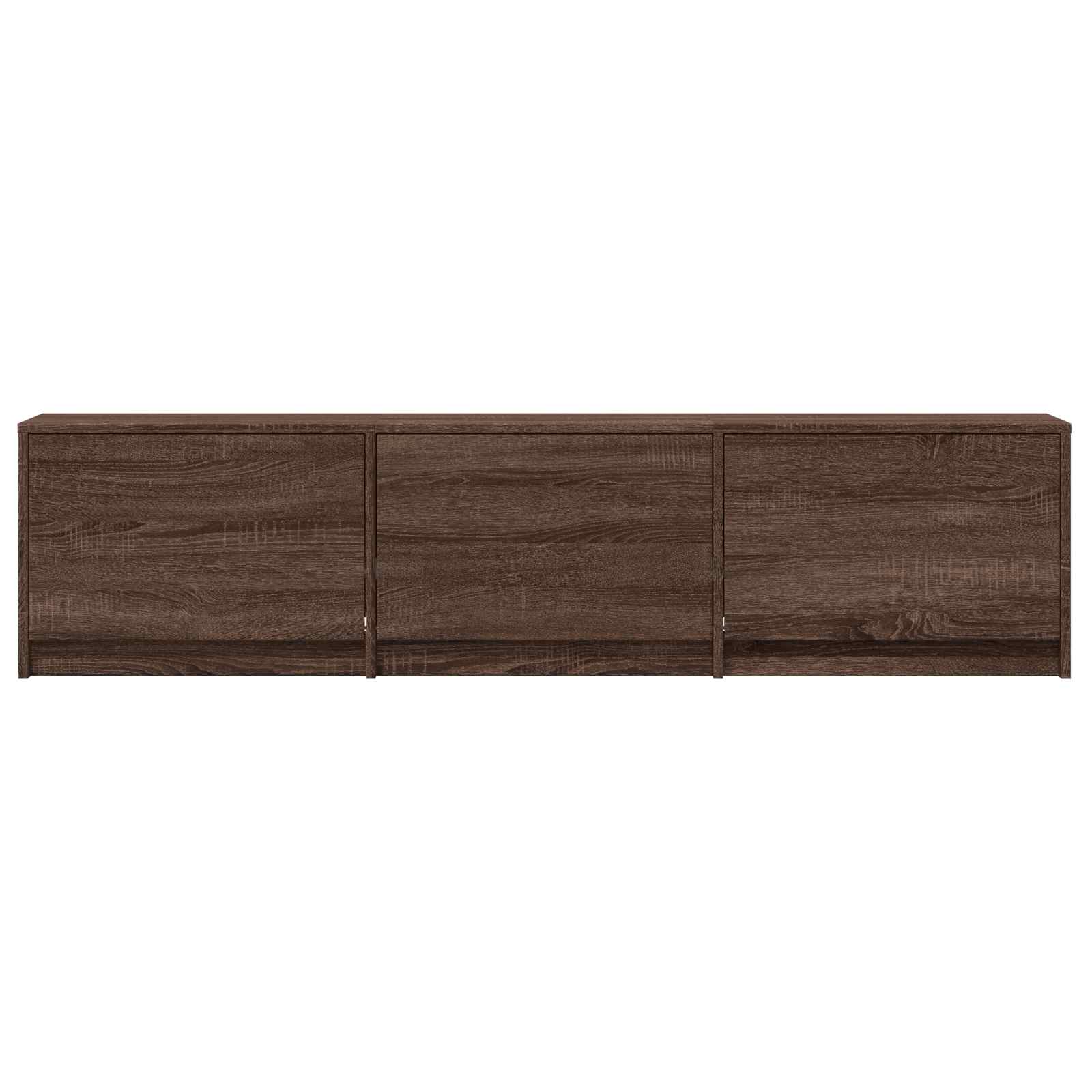 TV ormarić s LED rasvjetom Smeđi hrast 165 x 34 x 40 cm