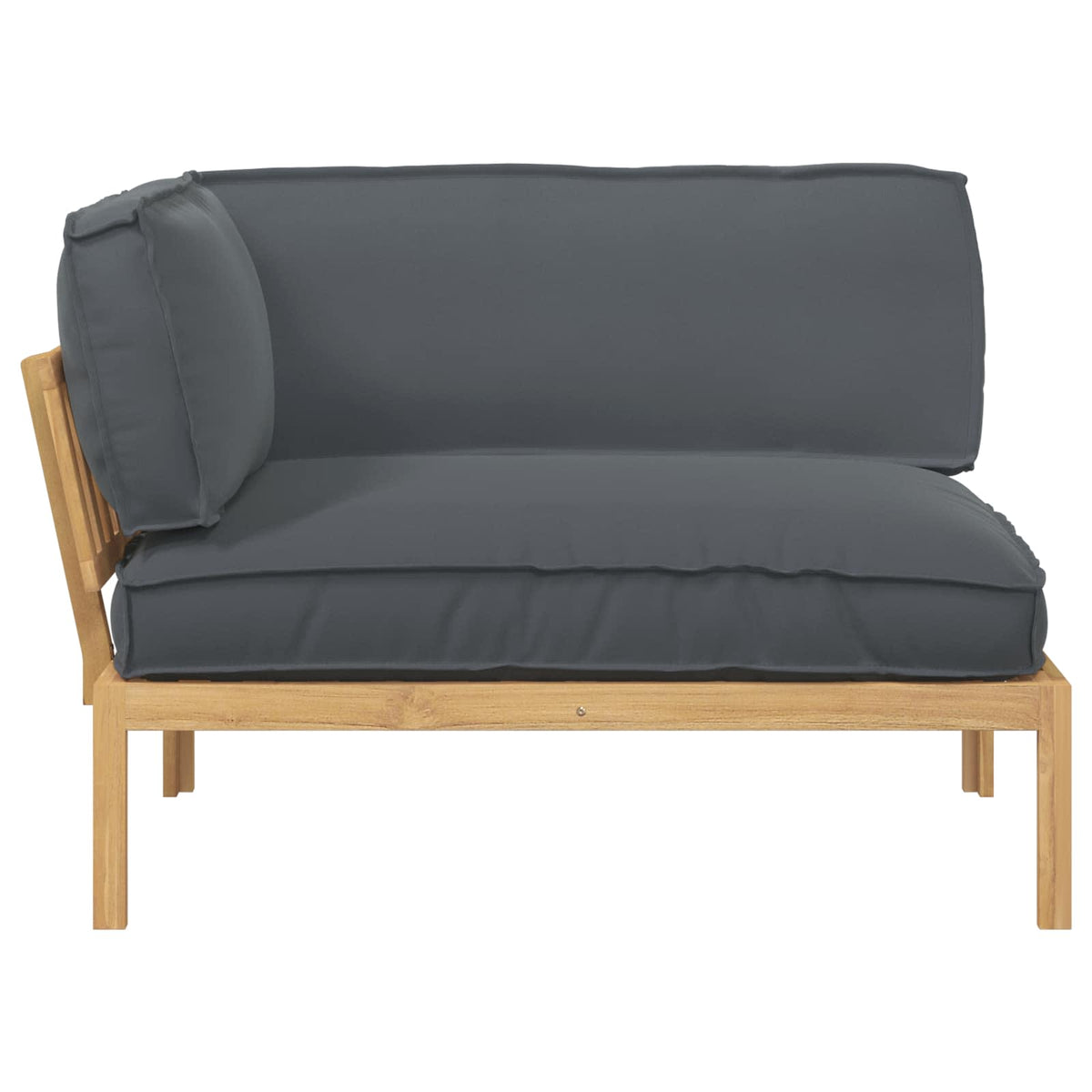Set sofe Antracit 133 x 92 x 69 cm Čvrsto drvo akacije
