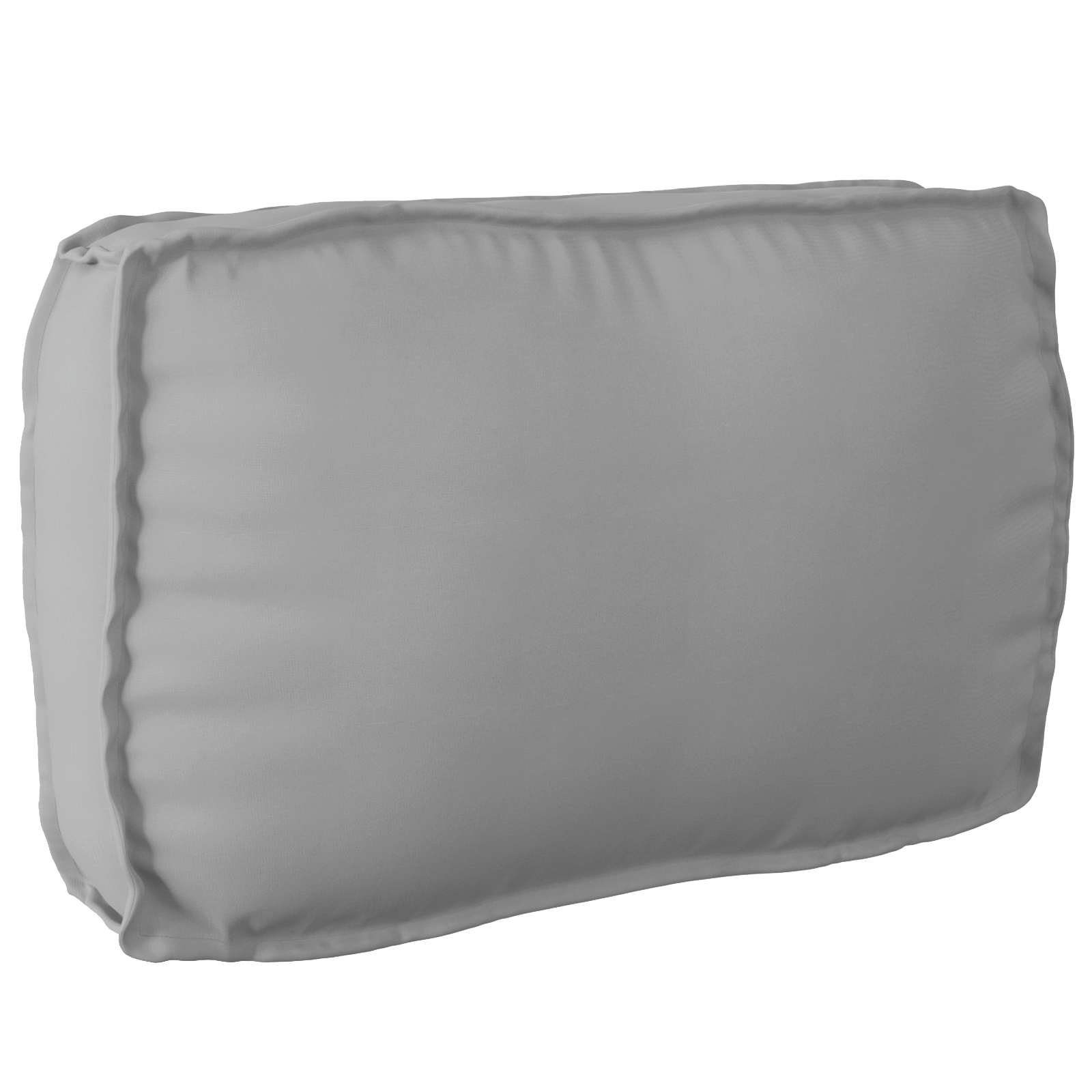 Set sofe s jastukom Siva 133 x 92 x 69 cm Čvrsto drvo akacije