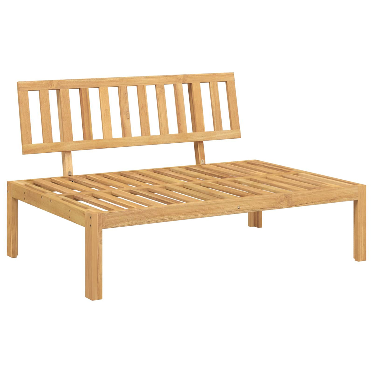 Set sofe s jastukom 6 pcs Antracit Čvrsto drvo akacije