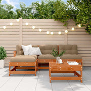 Set lounge namještaja za vrt 5 pcs Voštanosmeđa