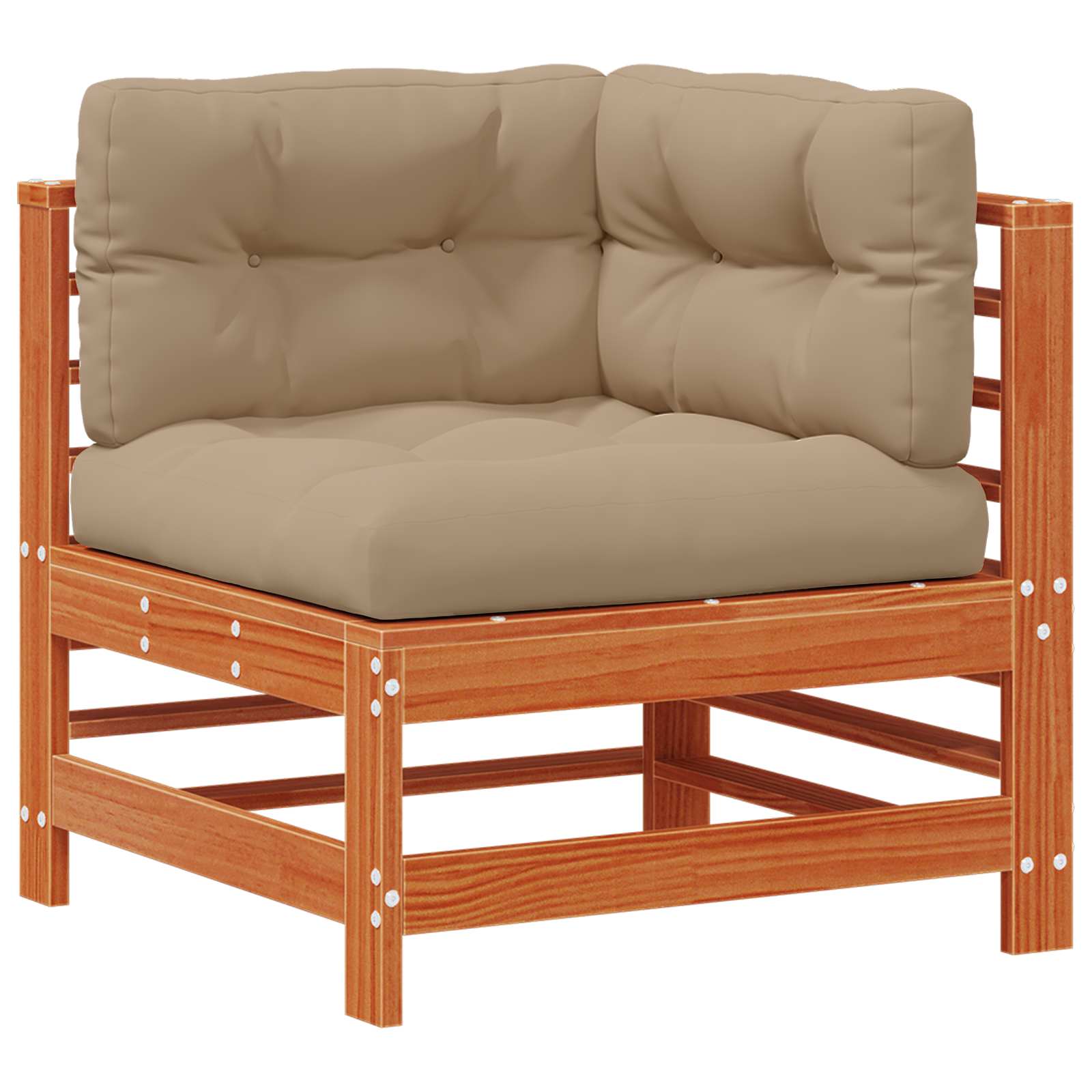 Set lounge namještaja za vrt 5 pcs Voštanosmeđa