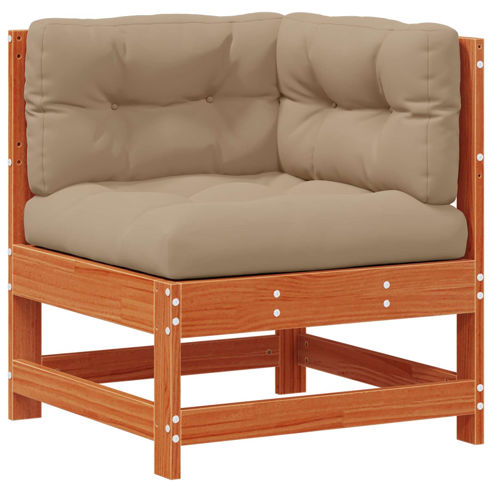 Set lounge namještaja za vrt 8 pcs Voštanosmeđa