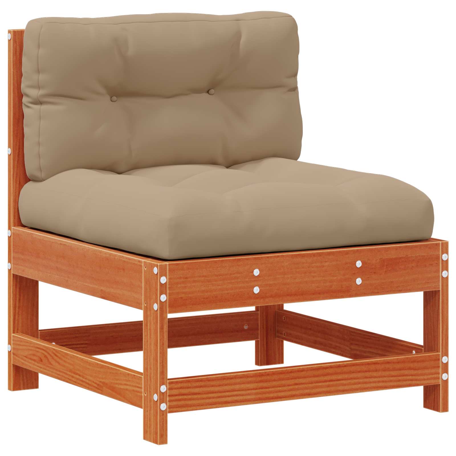 Set lounge namještaja za vrt 8 pcs Voštanosmeđa