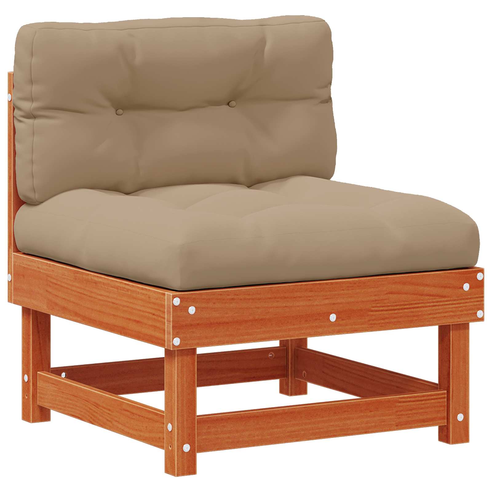 Set lounge namještaja za vrt 13 pcs Voštanosmeđa