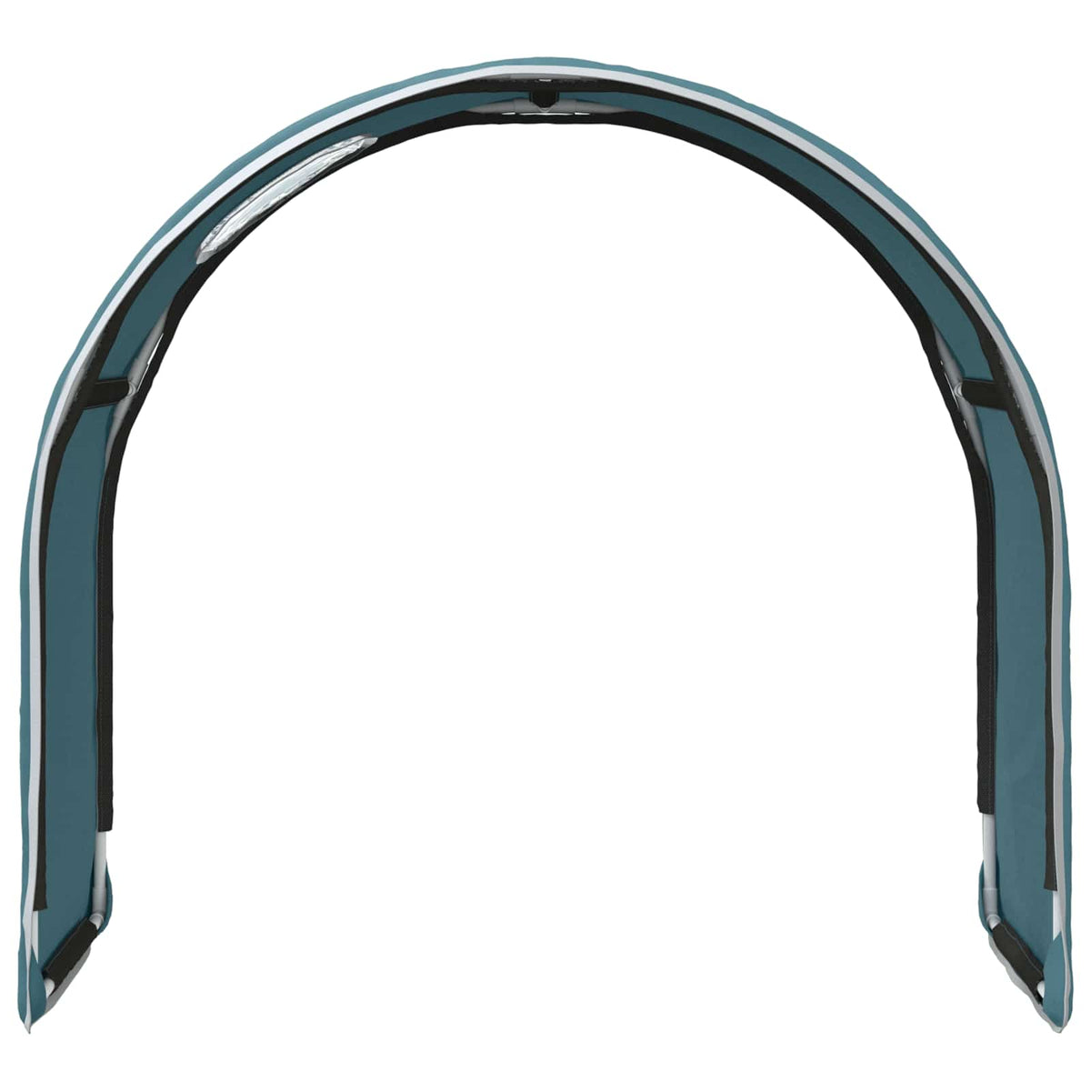 Tunis za krevet 2 pcs Svijetloplava 211 x 52,5 x 2 cm Poliester