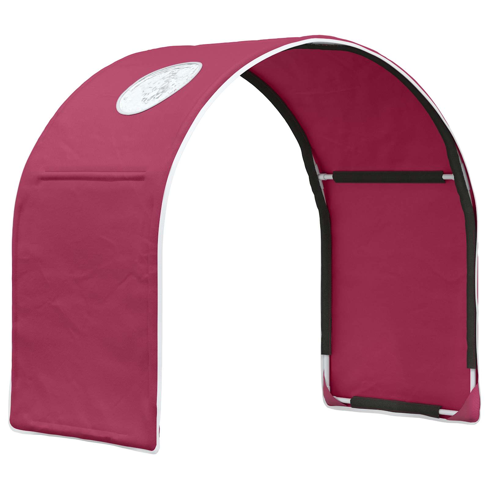 Tunis za krevet 2 pcs Crvena 211 x 52,5 x 2 cm Poliester
