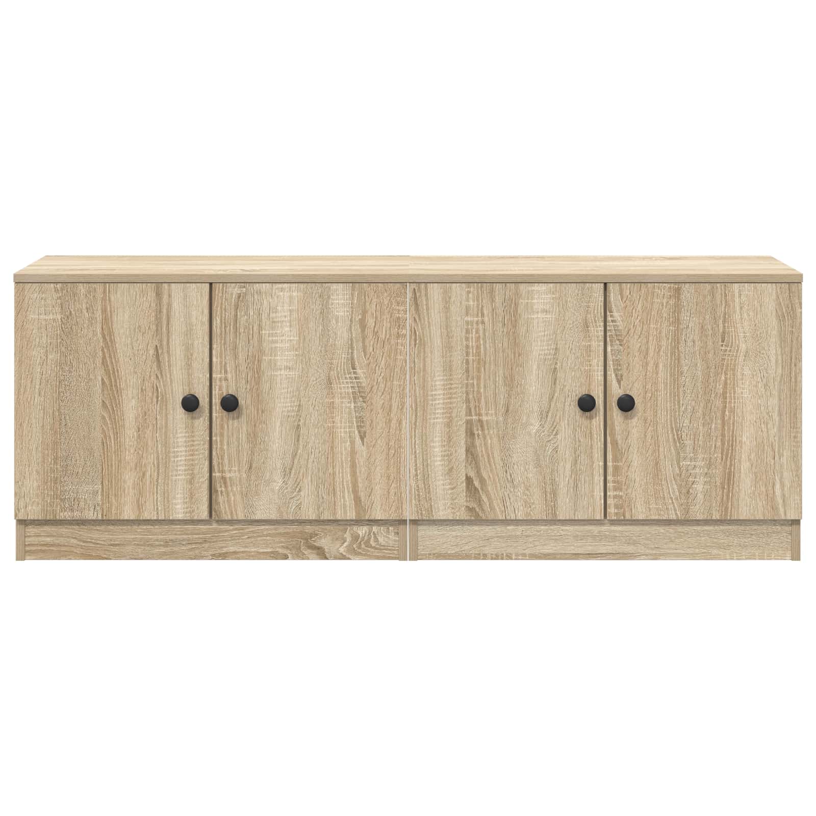 Ormarić za krevet s pohranom 2 pcs Hrast sonoma 66 x 35 x 48 cm
