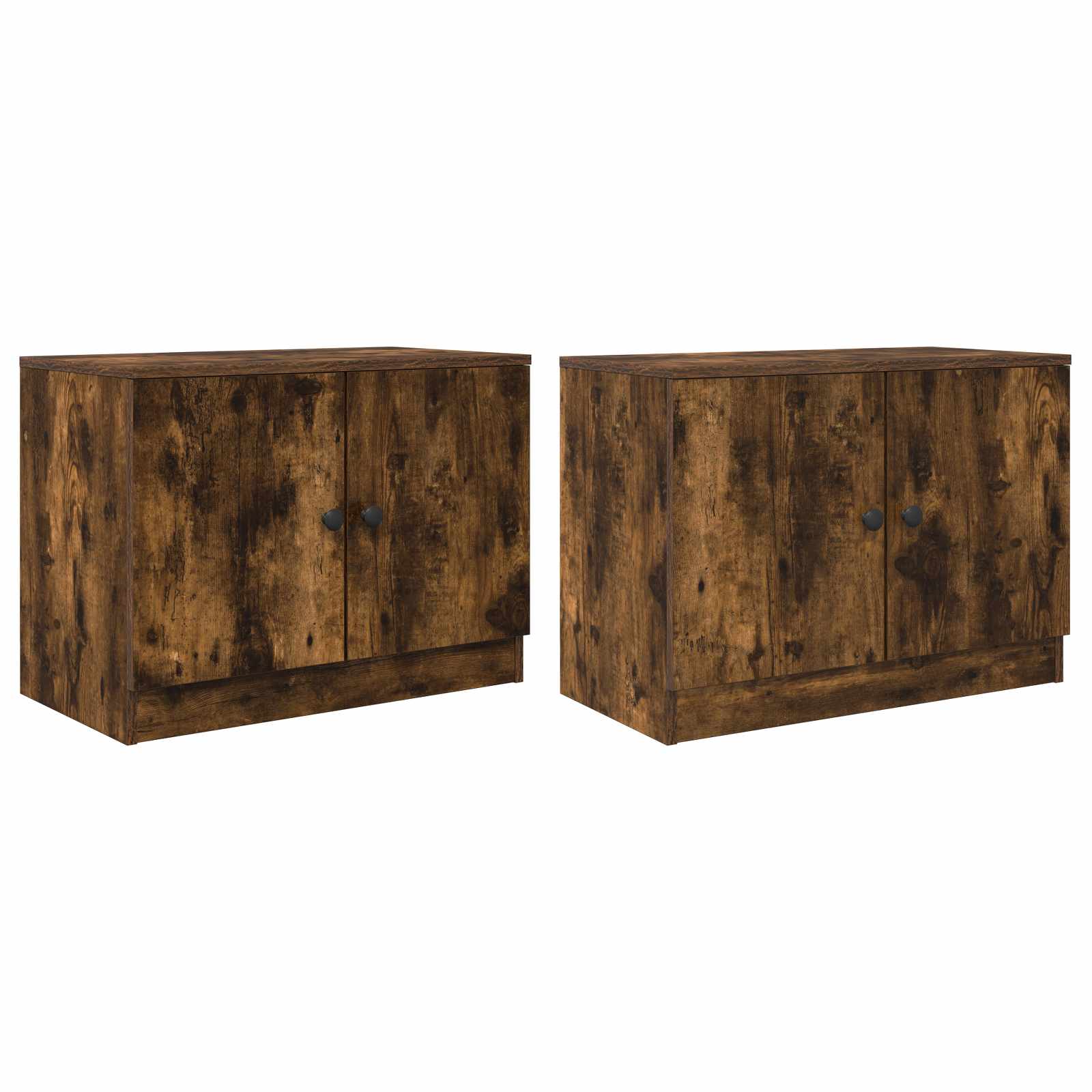 Ormarić za krevet 2 pcs Dimljeni Hrast 66 x 35 x 48 cm
