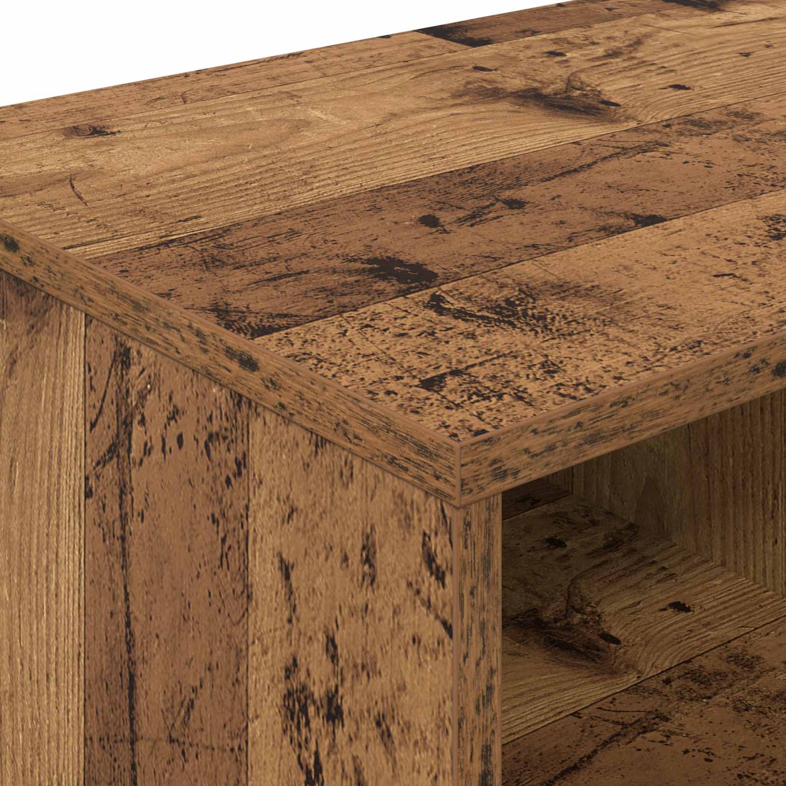 Ormarić za krevet s pohranom 2 pcs Staro drvo 66 x 35 x 48 cm