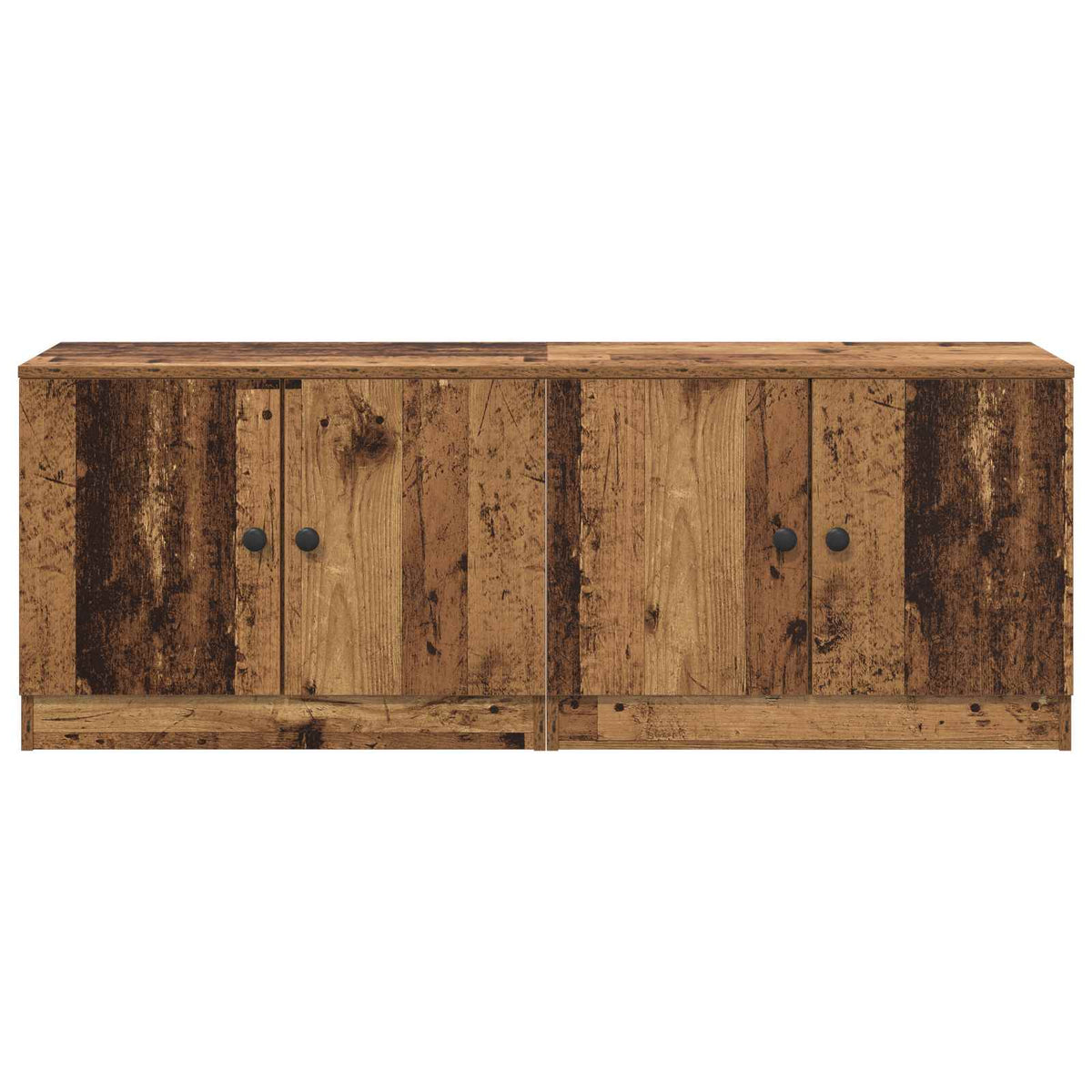 Ormar za krevet na kat 2 kom. Staro drvo 66 x 35 x 48 cm