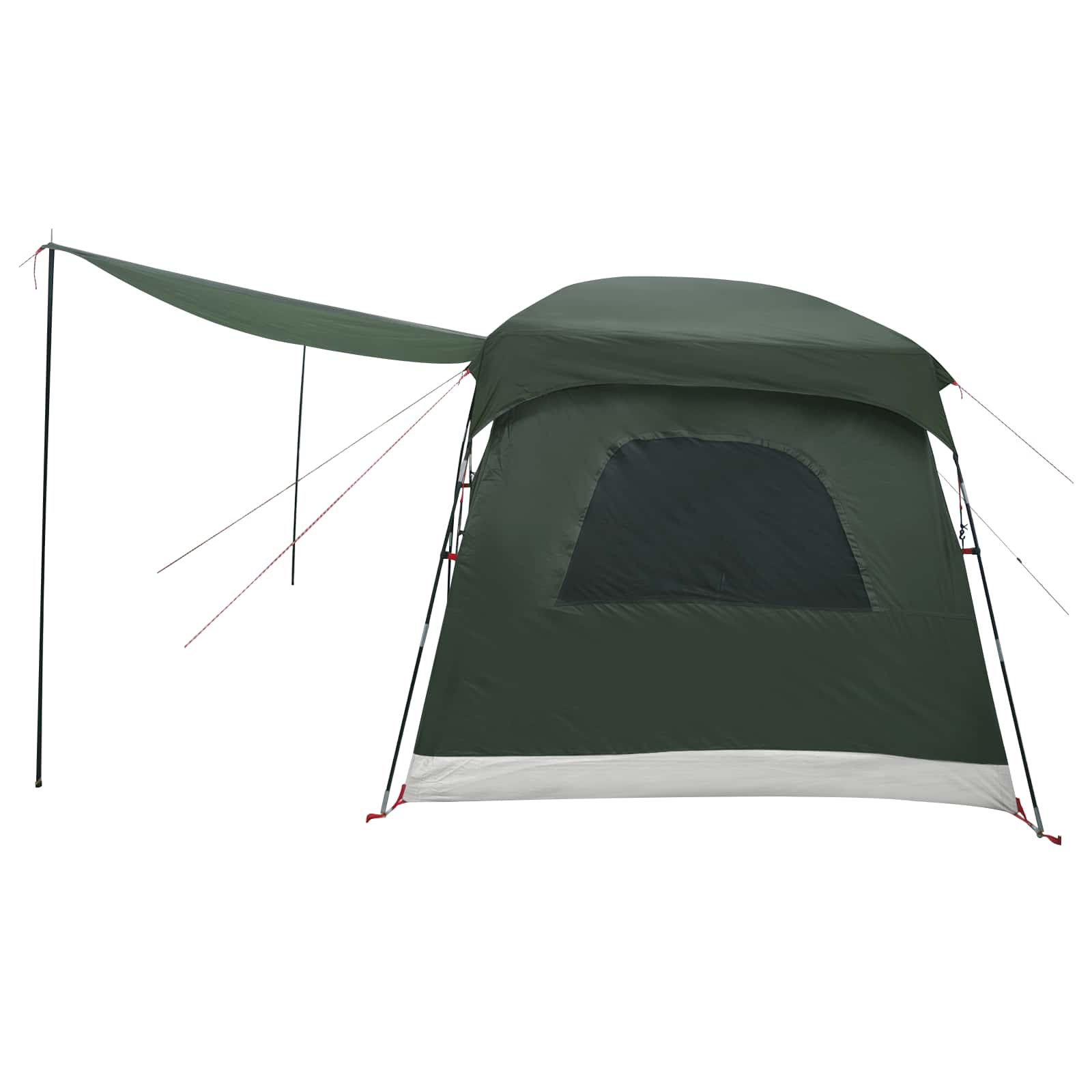 Obiteljski šator Maslinasto zelena 380 x 260 x 190 cm Poliester