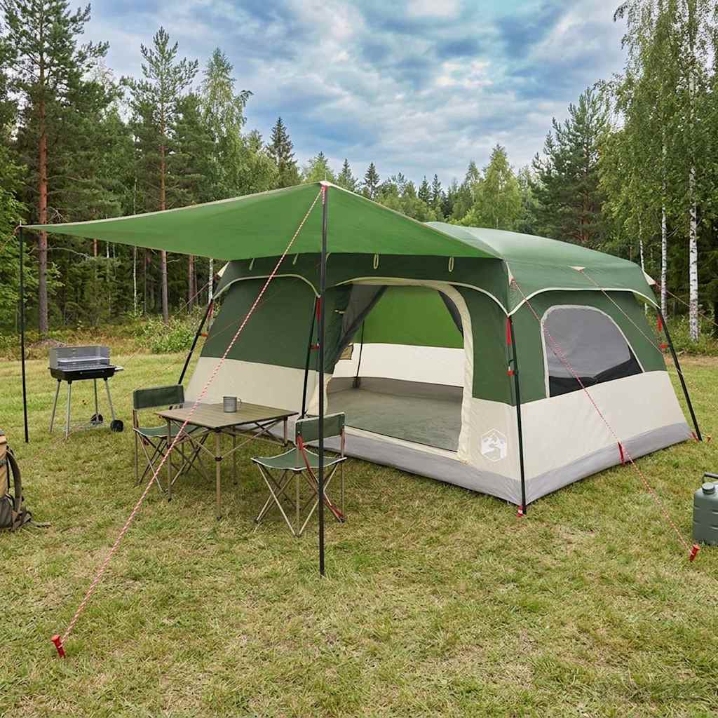 Obiteljski šator Zelena 500 x 400 x 230 cm Poliester i čelik