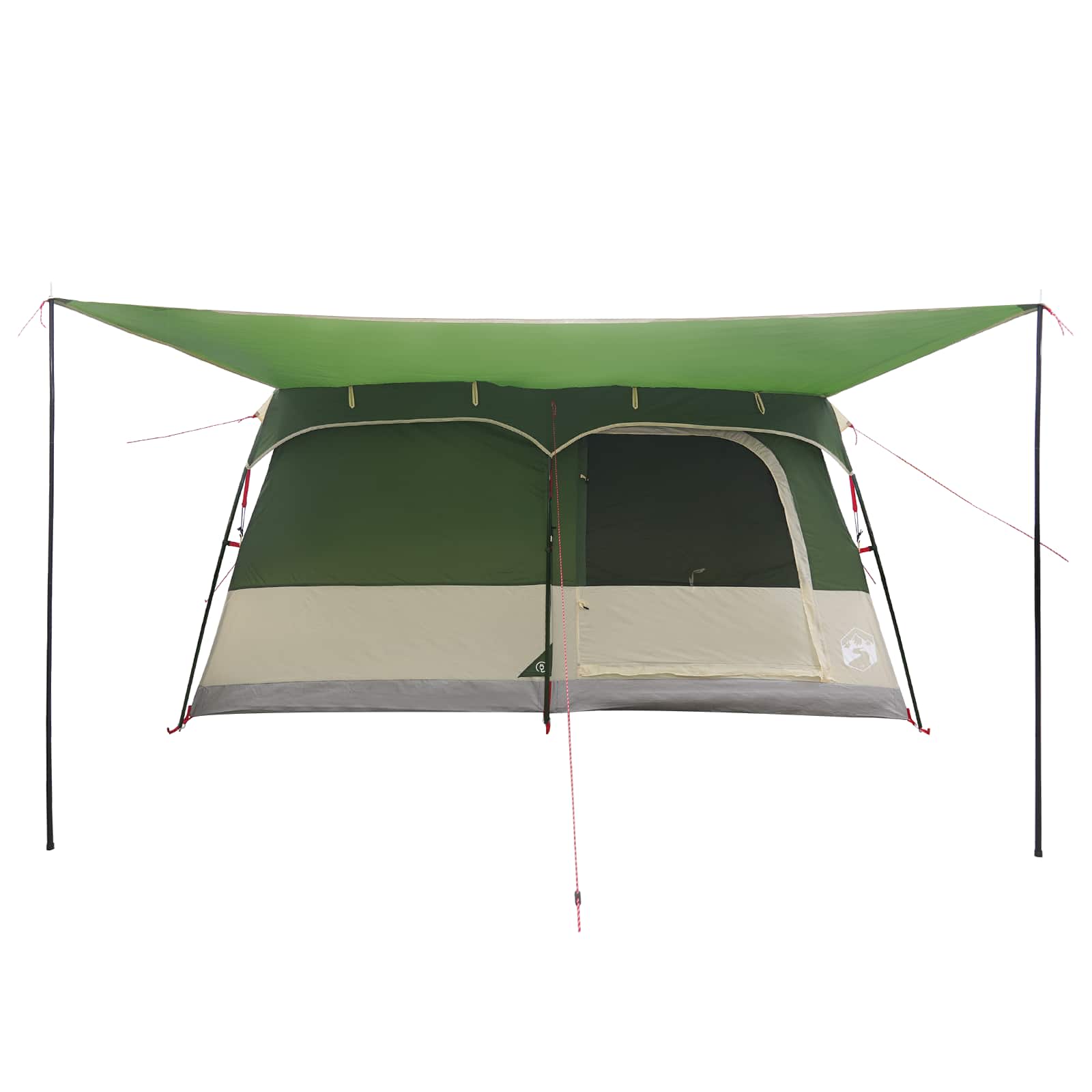 Obiteljski šator Zelena 500 x 400 x 230 cm Poliester i čelik
