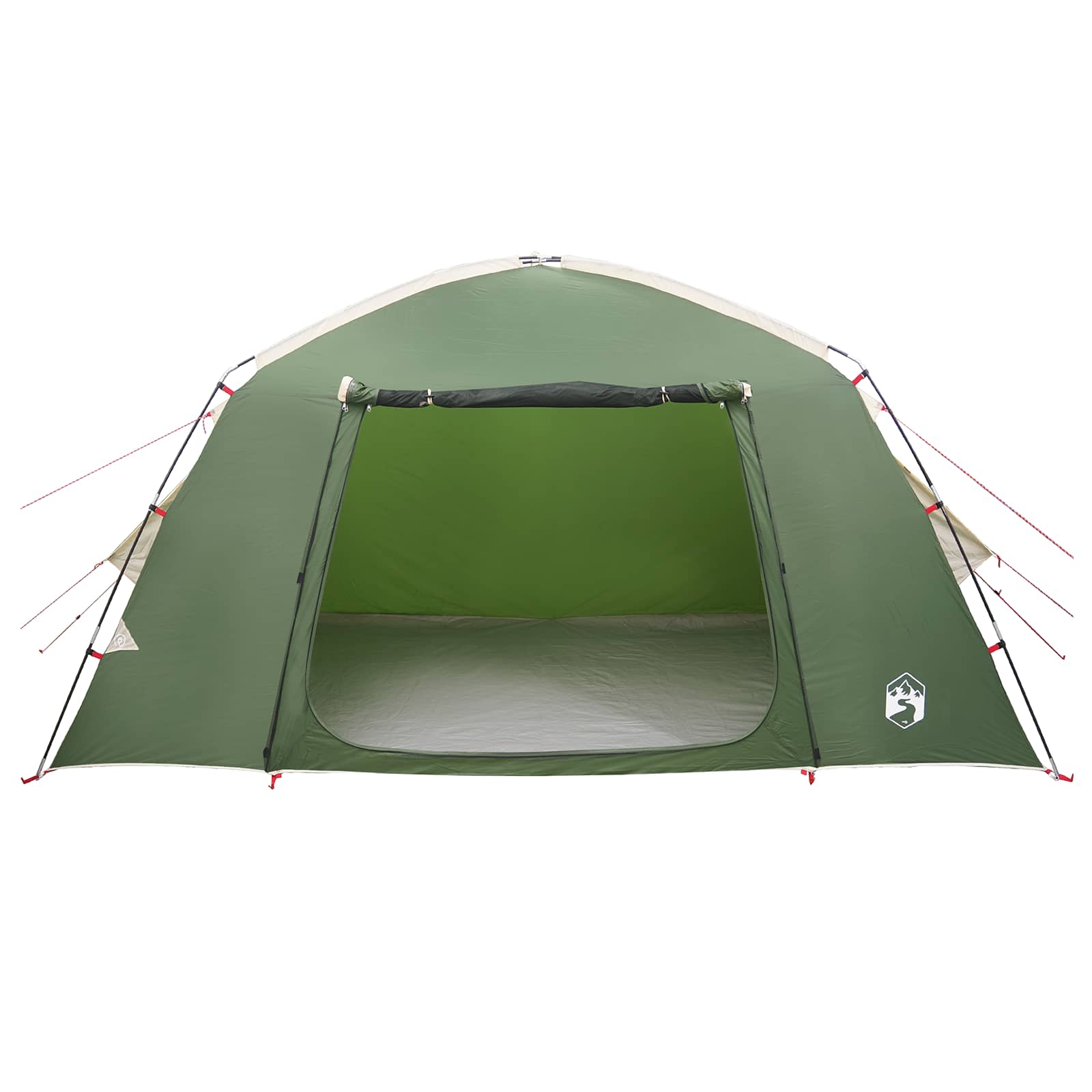Kabinski šator s krovom Zelena 300 x 210 x 156 cm Poliester