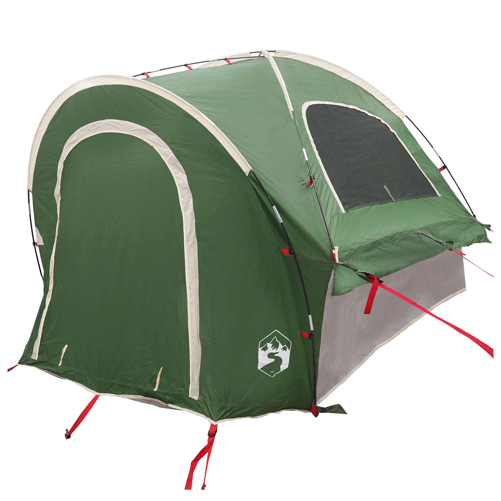 Šator za auto Zelena 200 x 170 x 170 cm Poliester i čelik