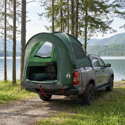 Šator za auto s krovom Maslinasto zelena 200 x 170 x 170 cm