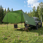 Šator za auto Zelena 308 x 215 x 220 cm Poliester i čelik
