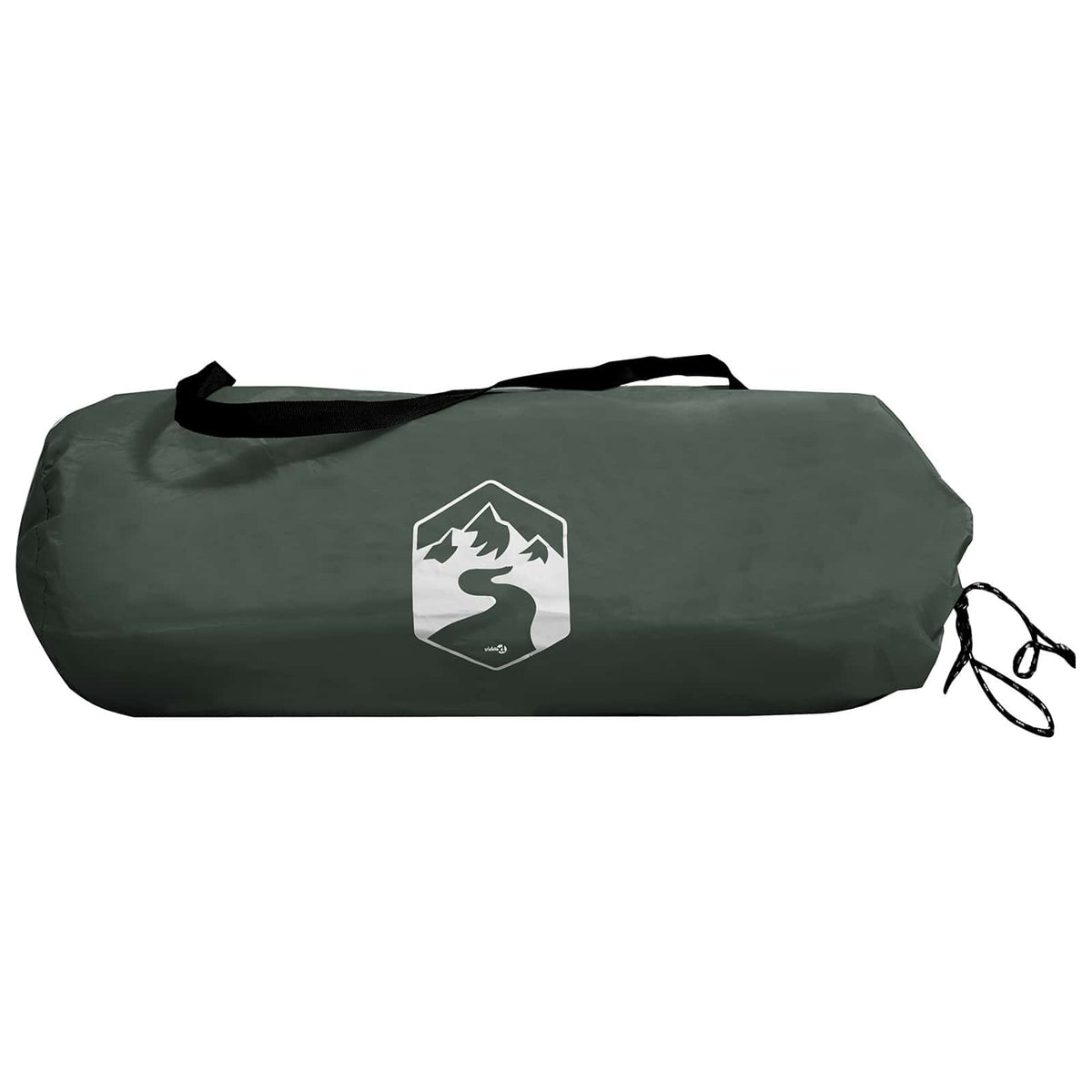 Šator za auto s krovom Maslinasto zelena 308 x 215 x 220 cm