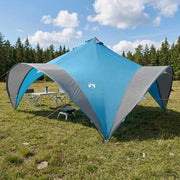 Šator za zabave Plava 500 x 500 x 350 cm Poliester i čelik