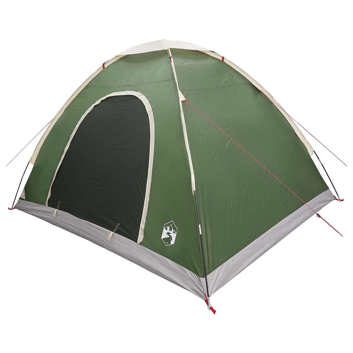 Kamping šator s krovom Zelena 275 x 215 x 125 cm
