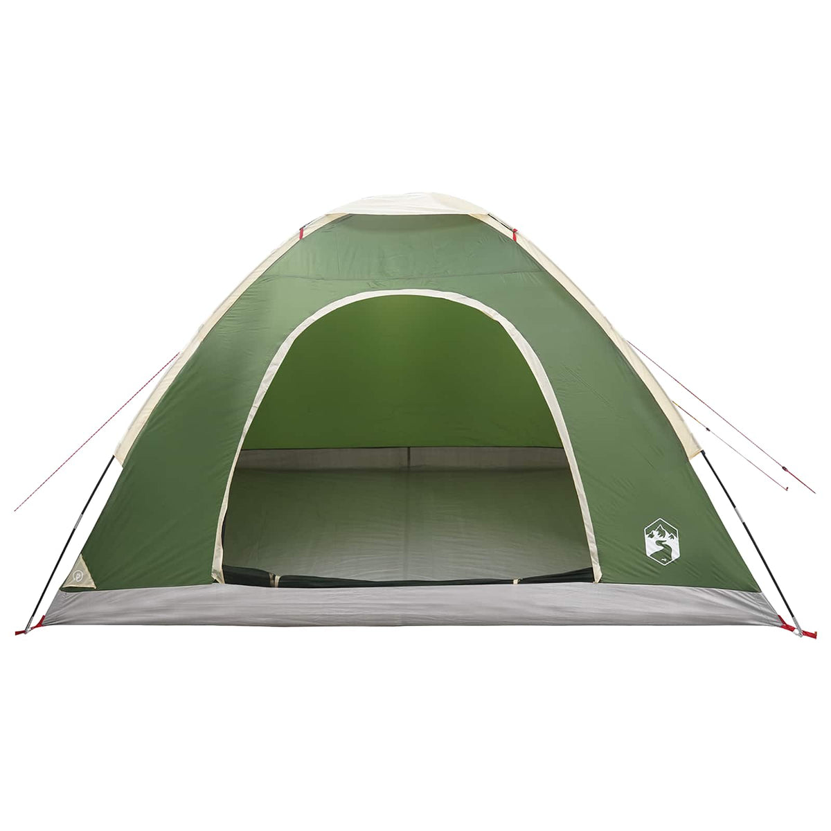 Kamping šator s krovom Zelena 275 x 215 x 125 cm