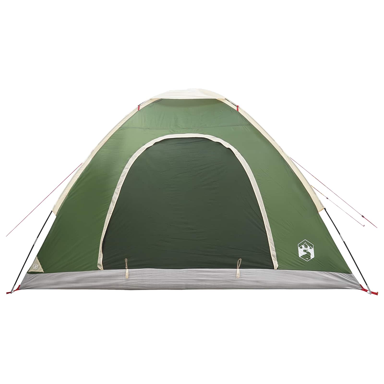 Kamping šator s krovom Zelena 275 x 215 x 125 cm