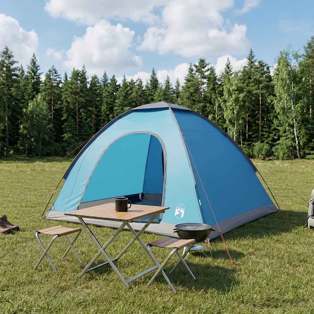 Kamping šator s krovom Plava 275 x 215 x 125 cm