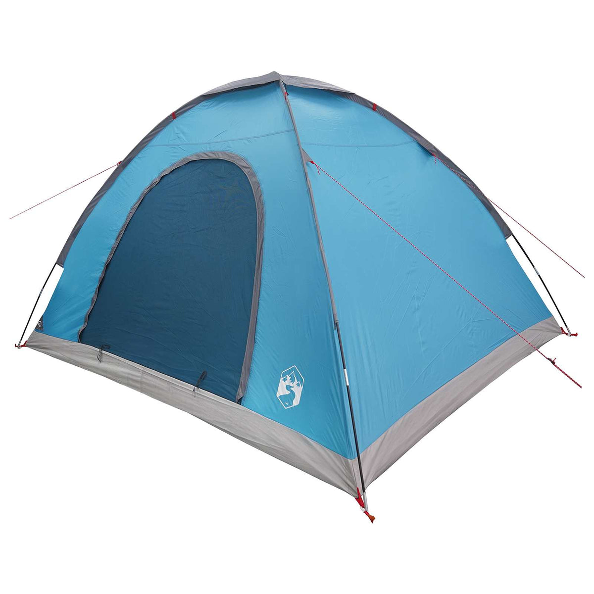 Kamping šator s krovom Plava 275 x 215 x 125 cm