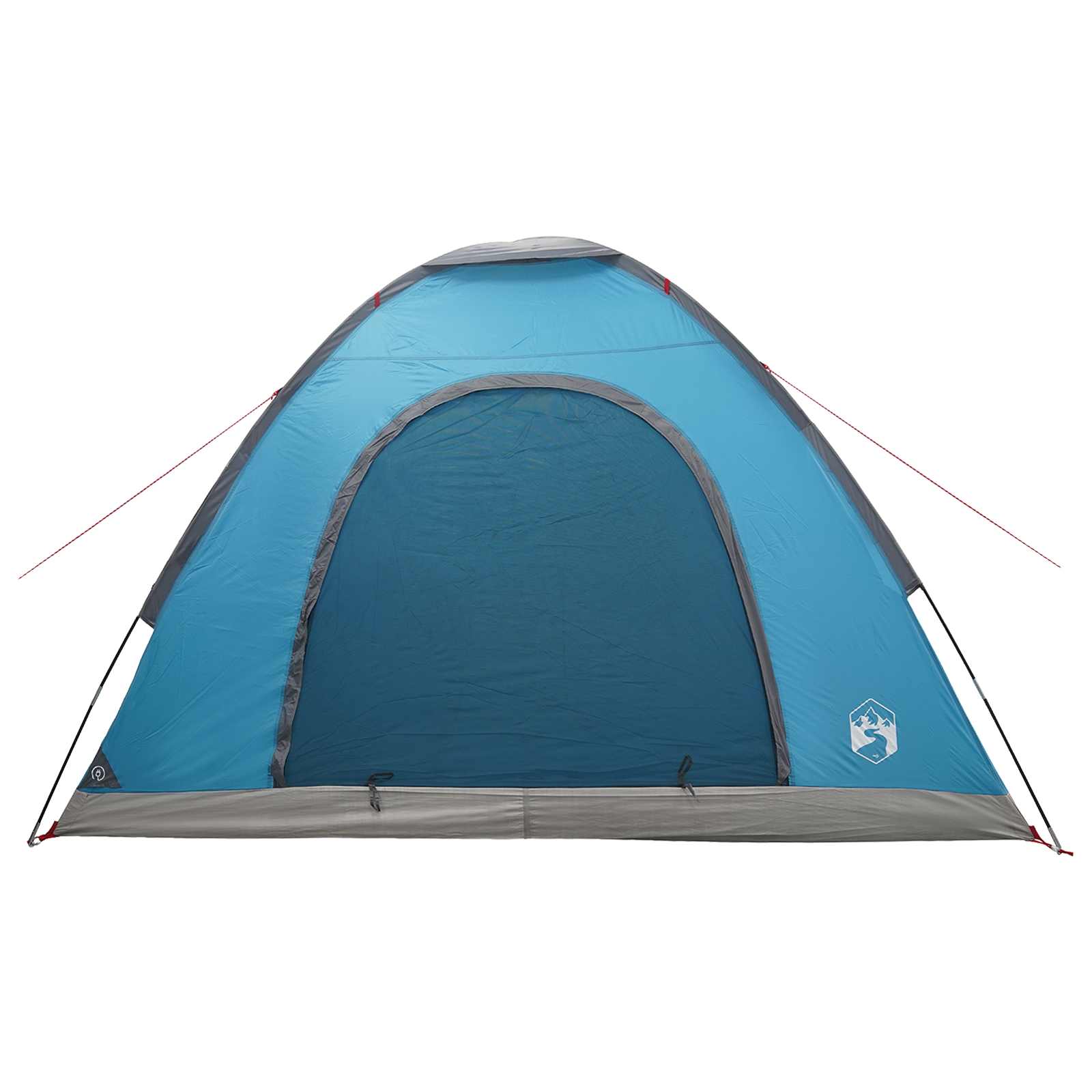Kamping šator s krovom Plava 275 x 215 x 125 cm