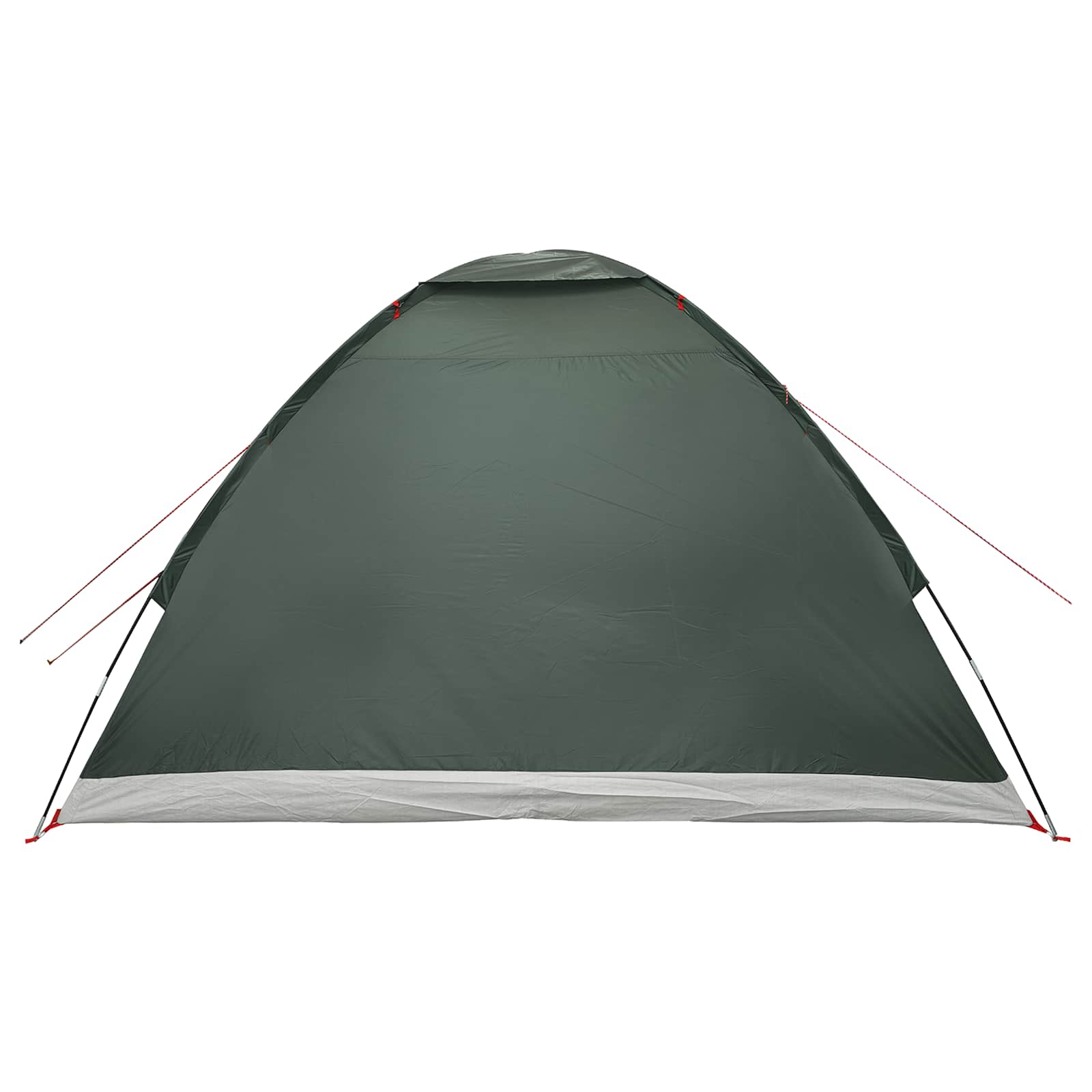Kamping šator s krovom Maslinasto zelena 275 x 215 x 125 cm
