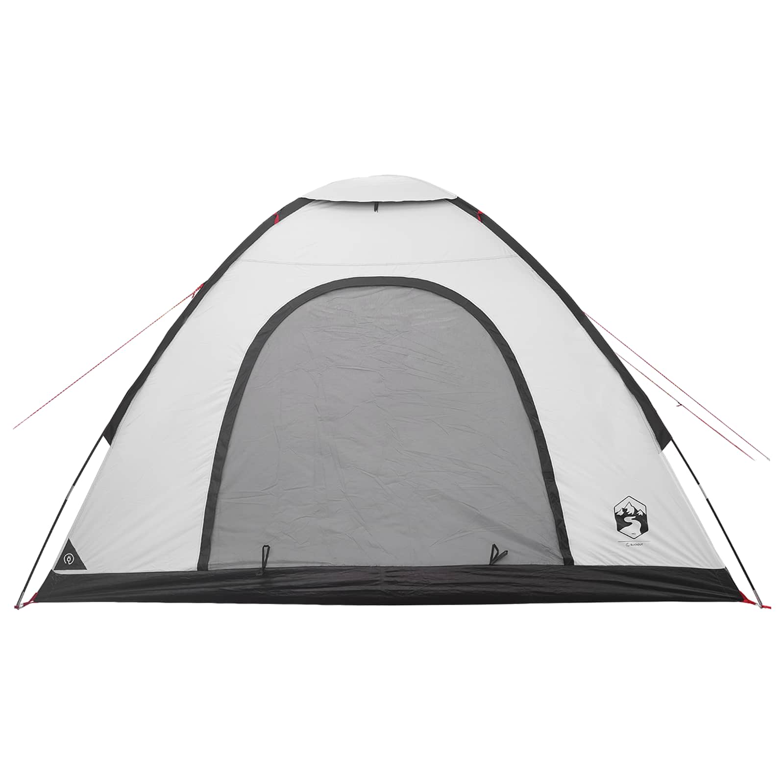 Kamping šator s krovom Bijeli Blackout 275 x 215 x 125 cm