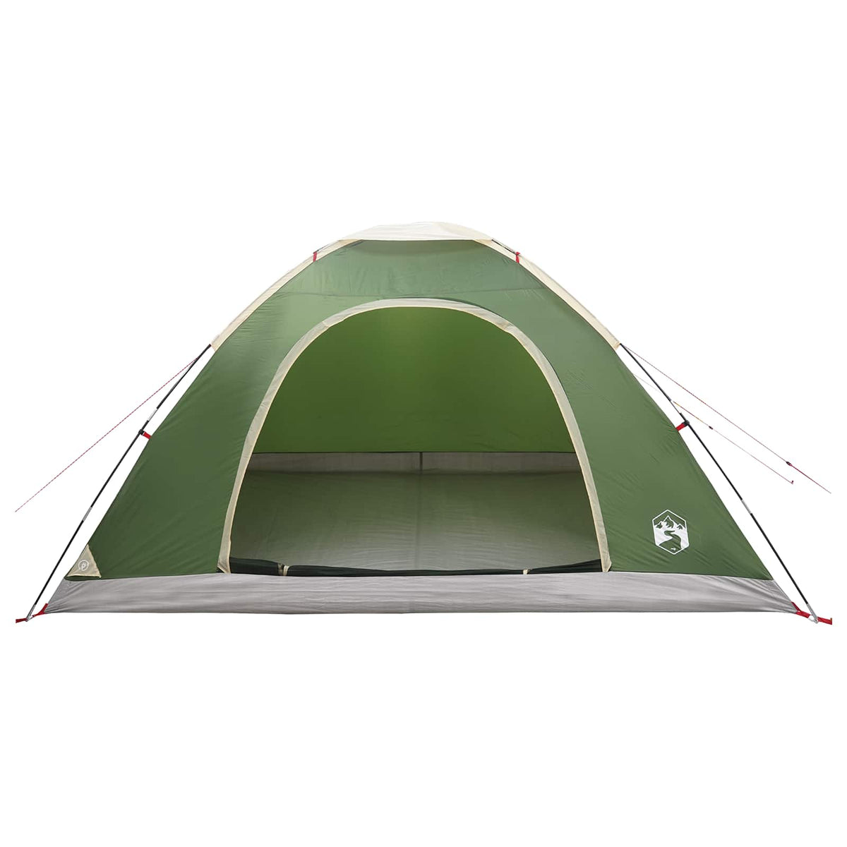 Kamping šator s krovom Zelena 335 x 275 x 180 cm