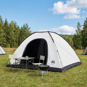 Kamping šator s krovom Bijeli Blackout 335 x 275 x 180 cm