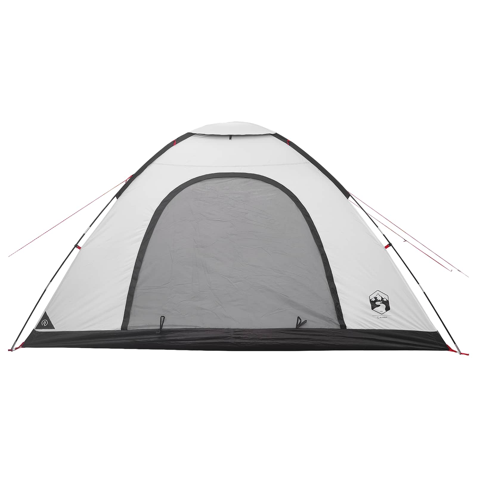 Kamping šator s krovom Bijeli Blackout 335 x 275 x 180 cm