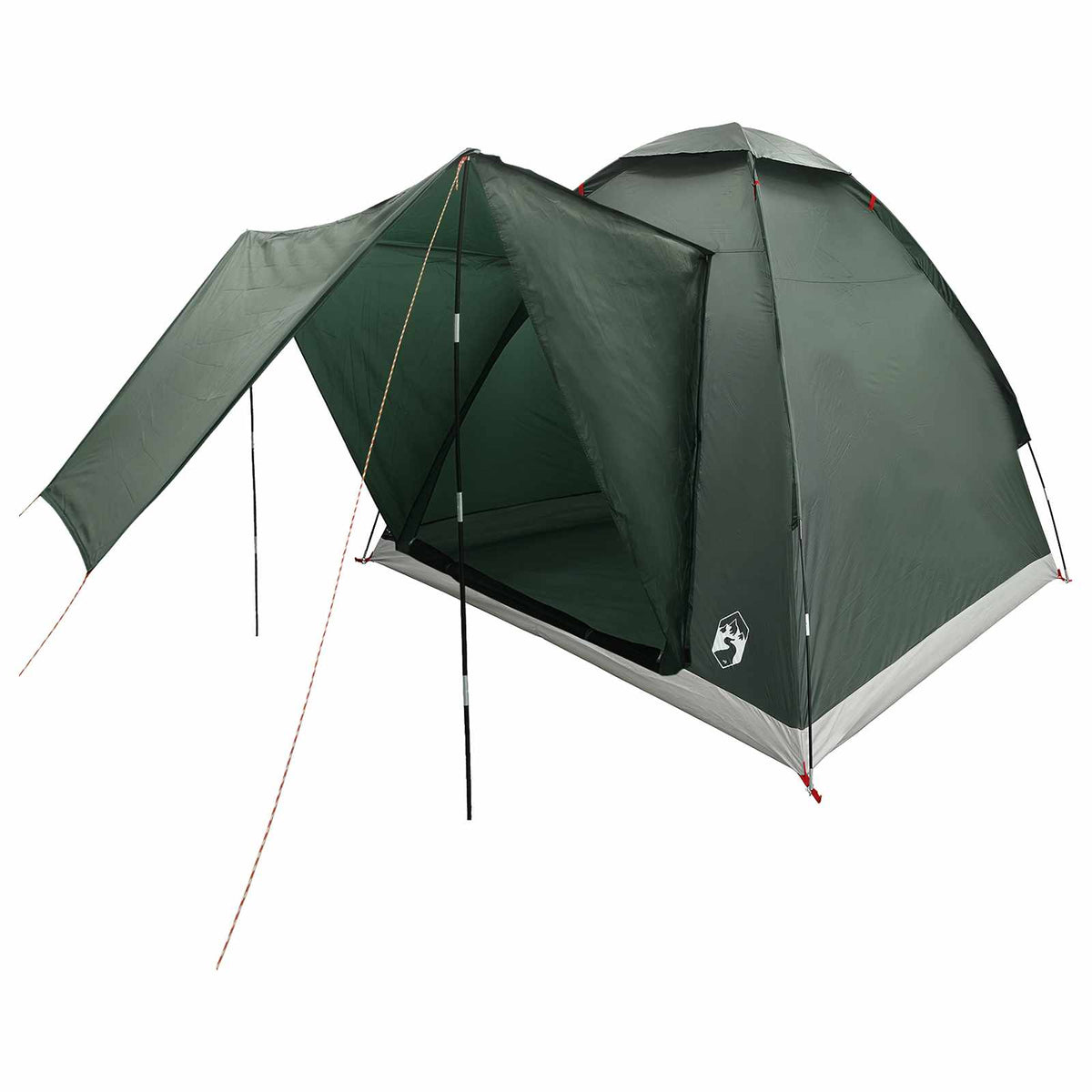 Kamping šator 2-osobni Maslinasto zelena Poliester i čelik