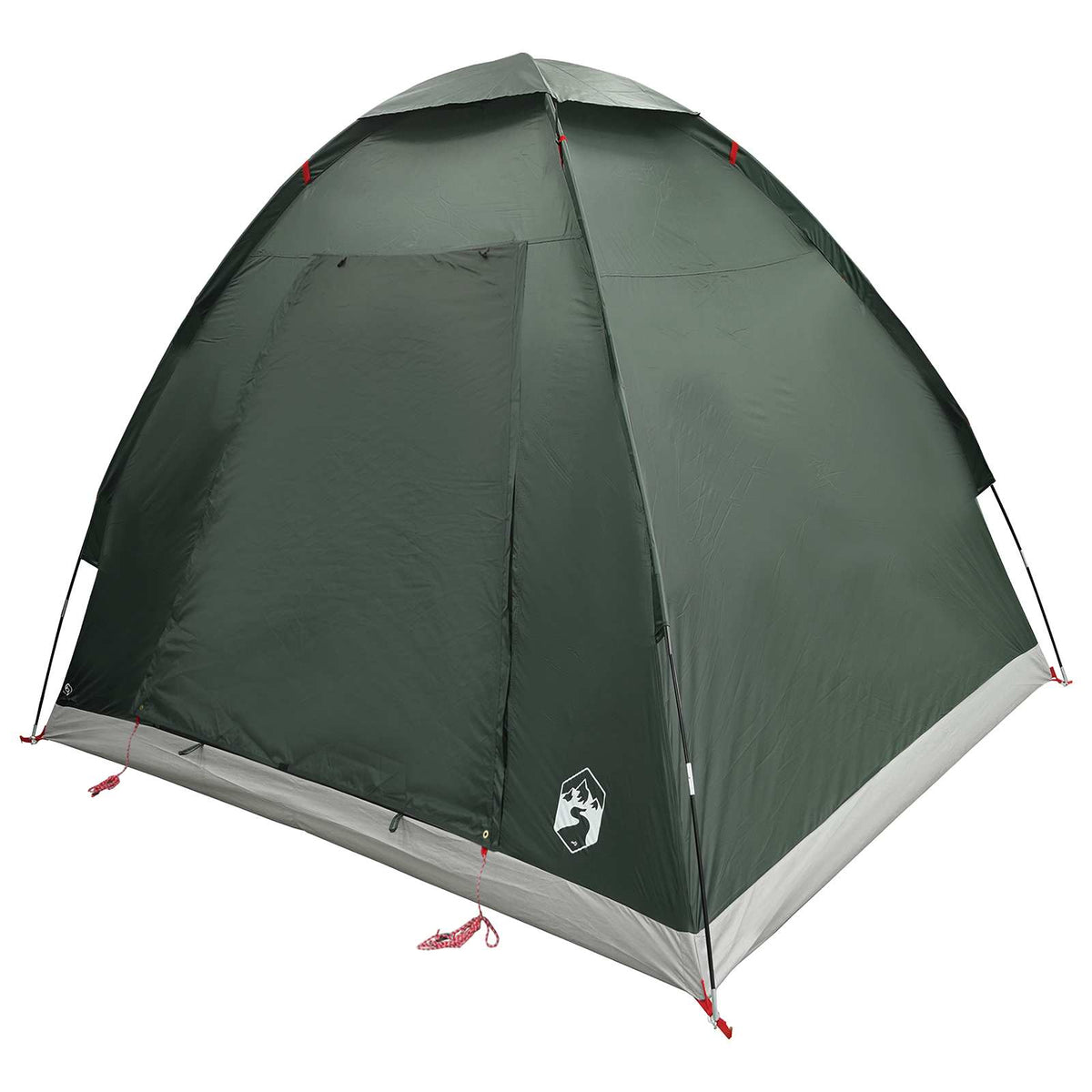 Kamping šator 2-osobni Maslinasto zelena Poliester i čelik