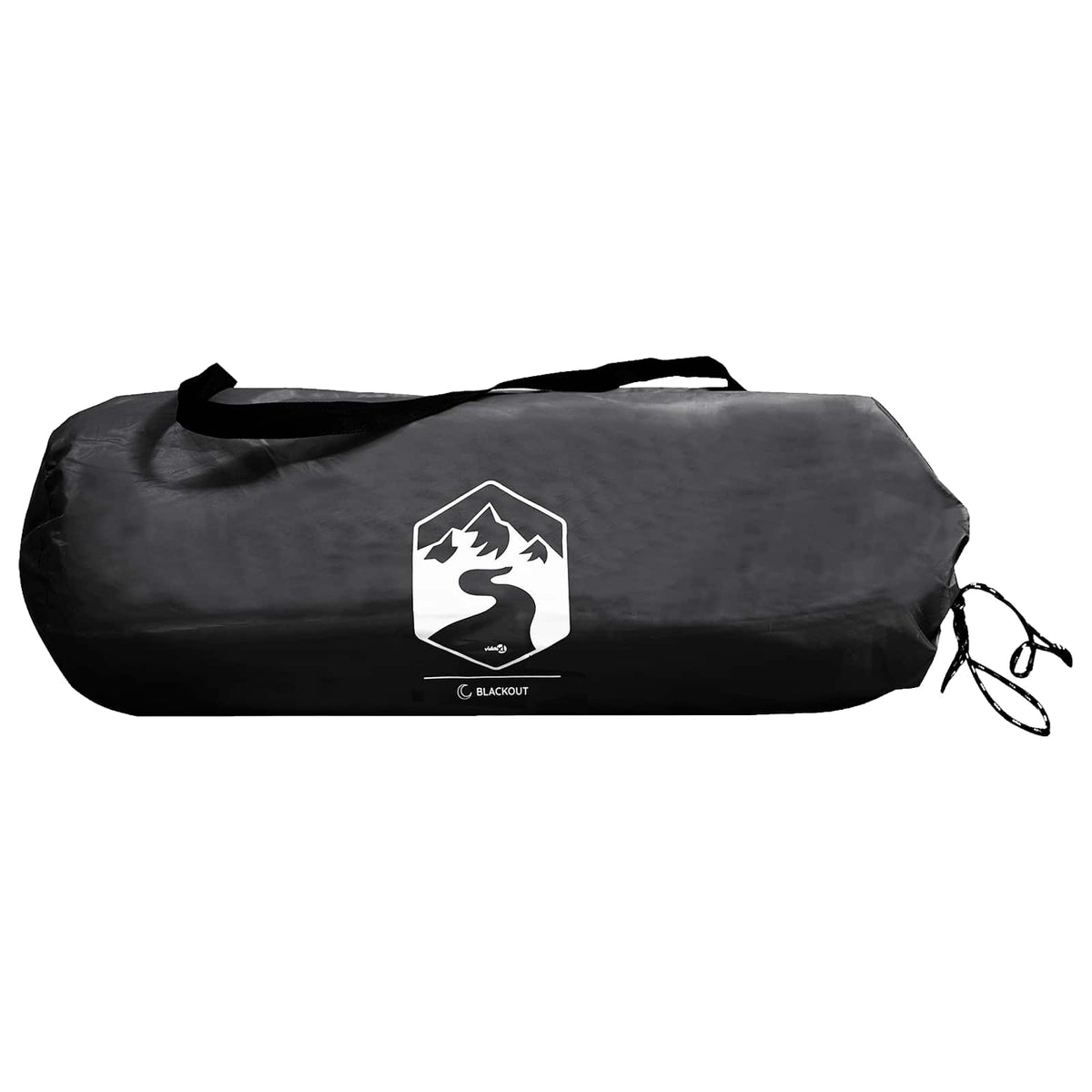 Kamping šator s krovom Bijeli Blackout 190 x 140 x 105 cm
