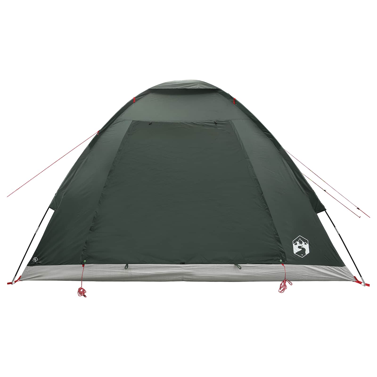 Kamping šator s krovom Maslinasto zelena 275 x 215 x 125 cm