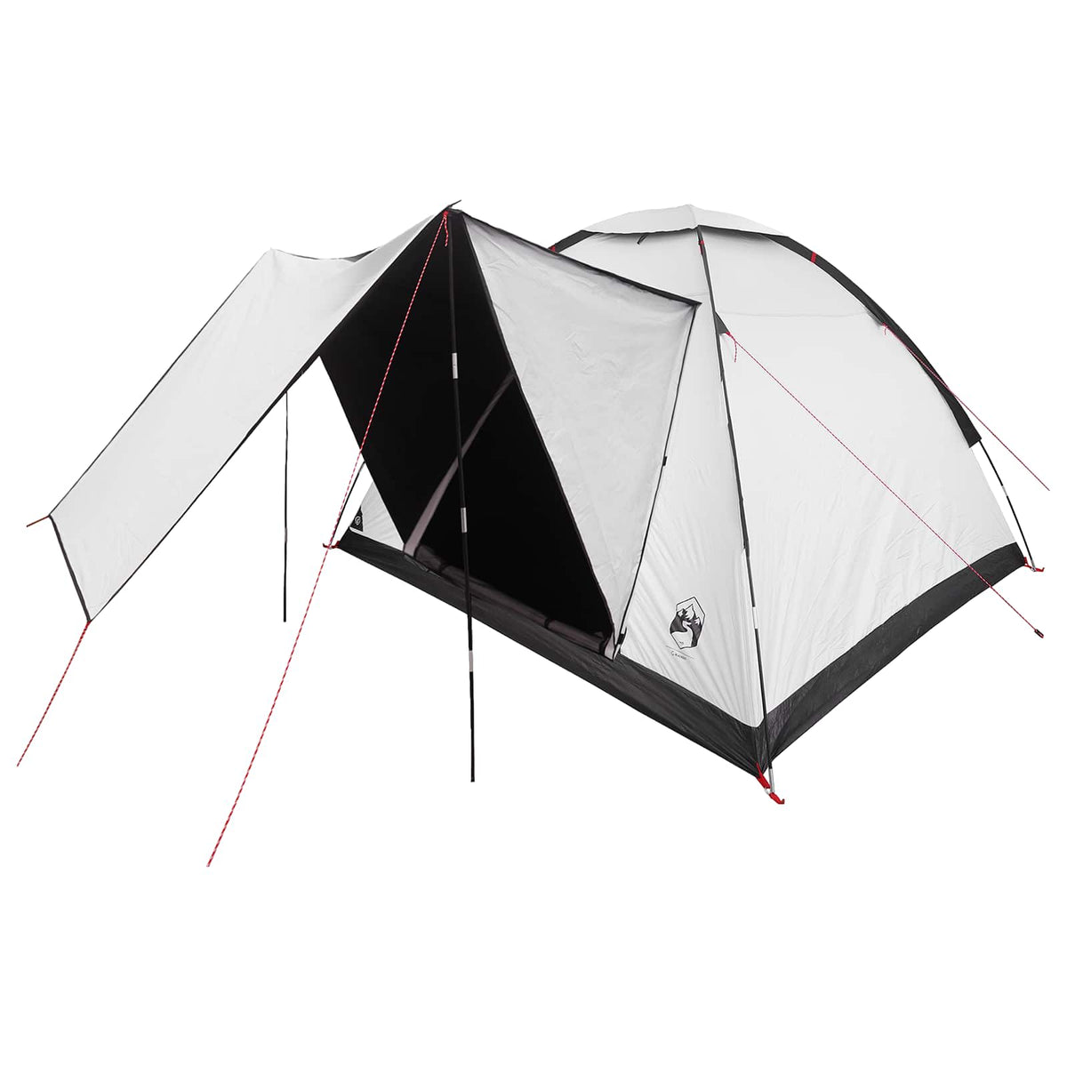 Kamping šator s krovom Bijeli Blackout 275 x 215 x 125 cm