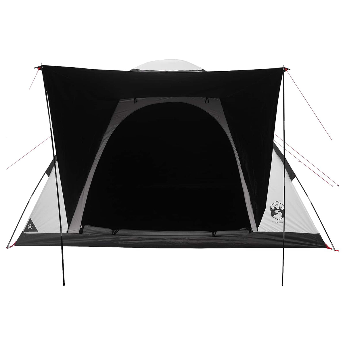 Kamping šator s krovom Bijeli Blackout 275 x 215 x 125 cm