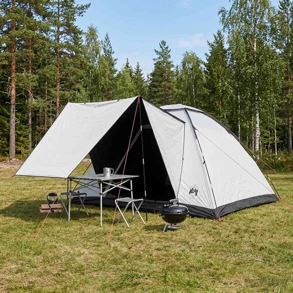 Kamping šator s krovom Bijeli Blackout 335 x 275 x 180 cm
