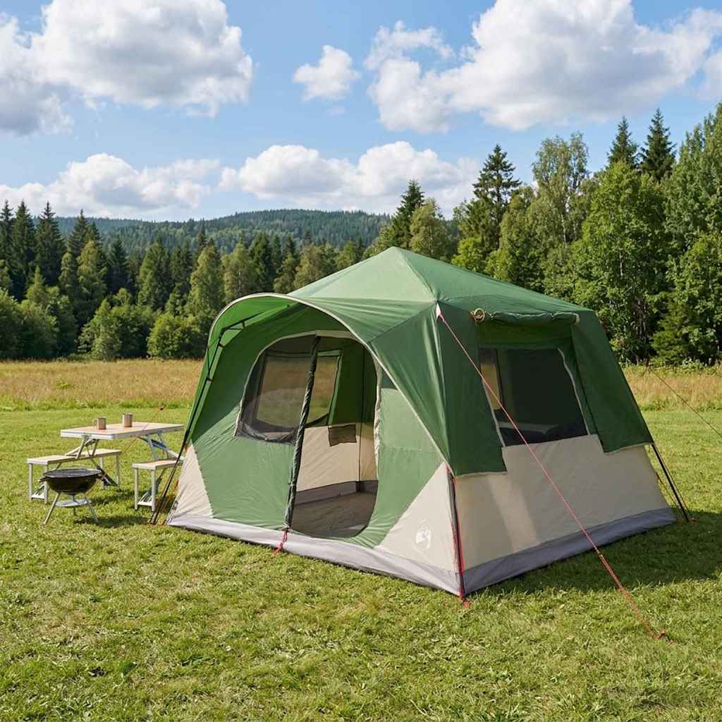 Instant šator Zelena 365 x 380 x 200 cm Poliester i čelik