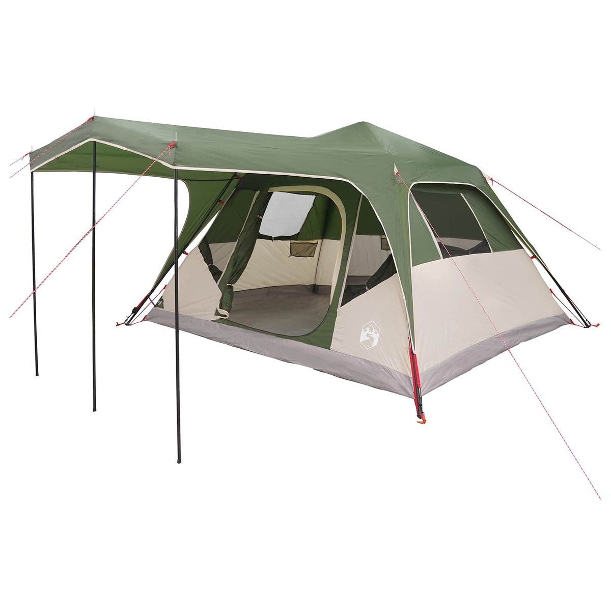 Obiteljski šator Zelena 305 x 275 x 190 cm Poliester i čelik