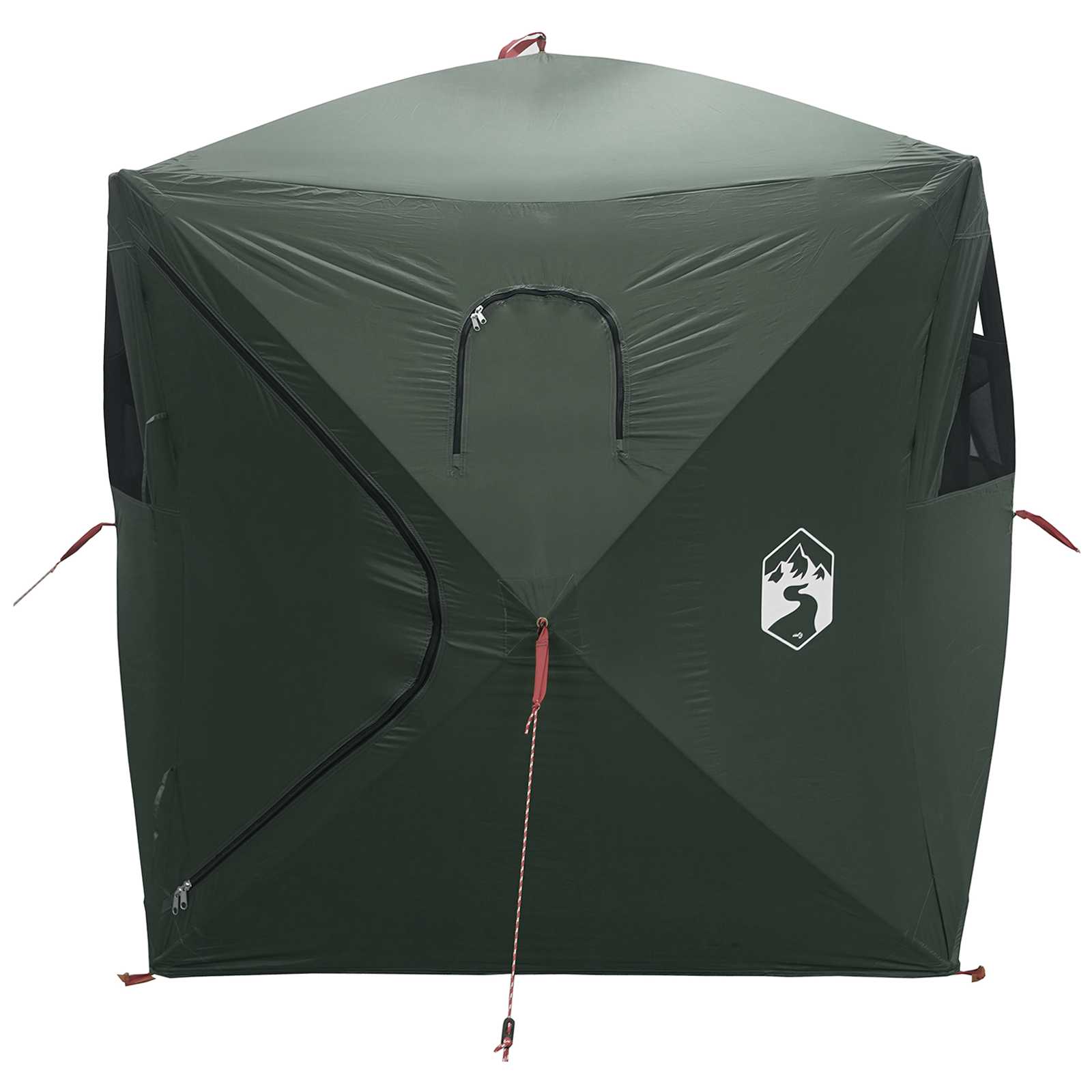 Lovni šator s krovom Maslinasto zelena 143 x 143 x 165 cm