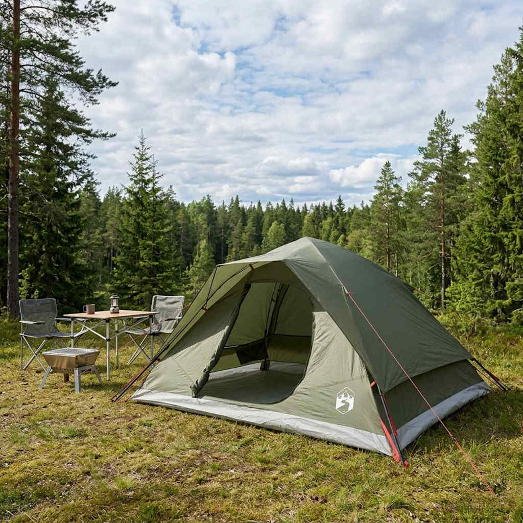 Instant šator s krovom Maslinastozelena 305 x 215 x 140 cm