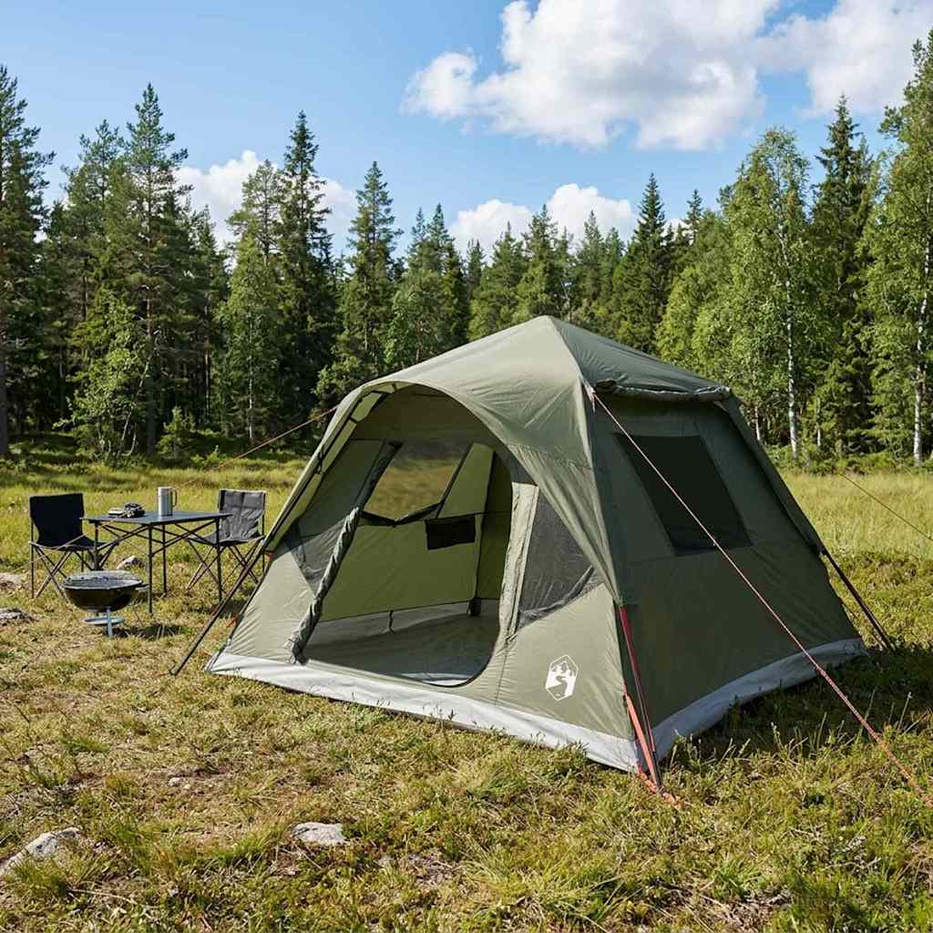 Instant šator s krovom Maslinastozelena 305 x 275 x 190 cm