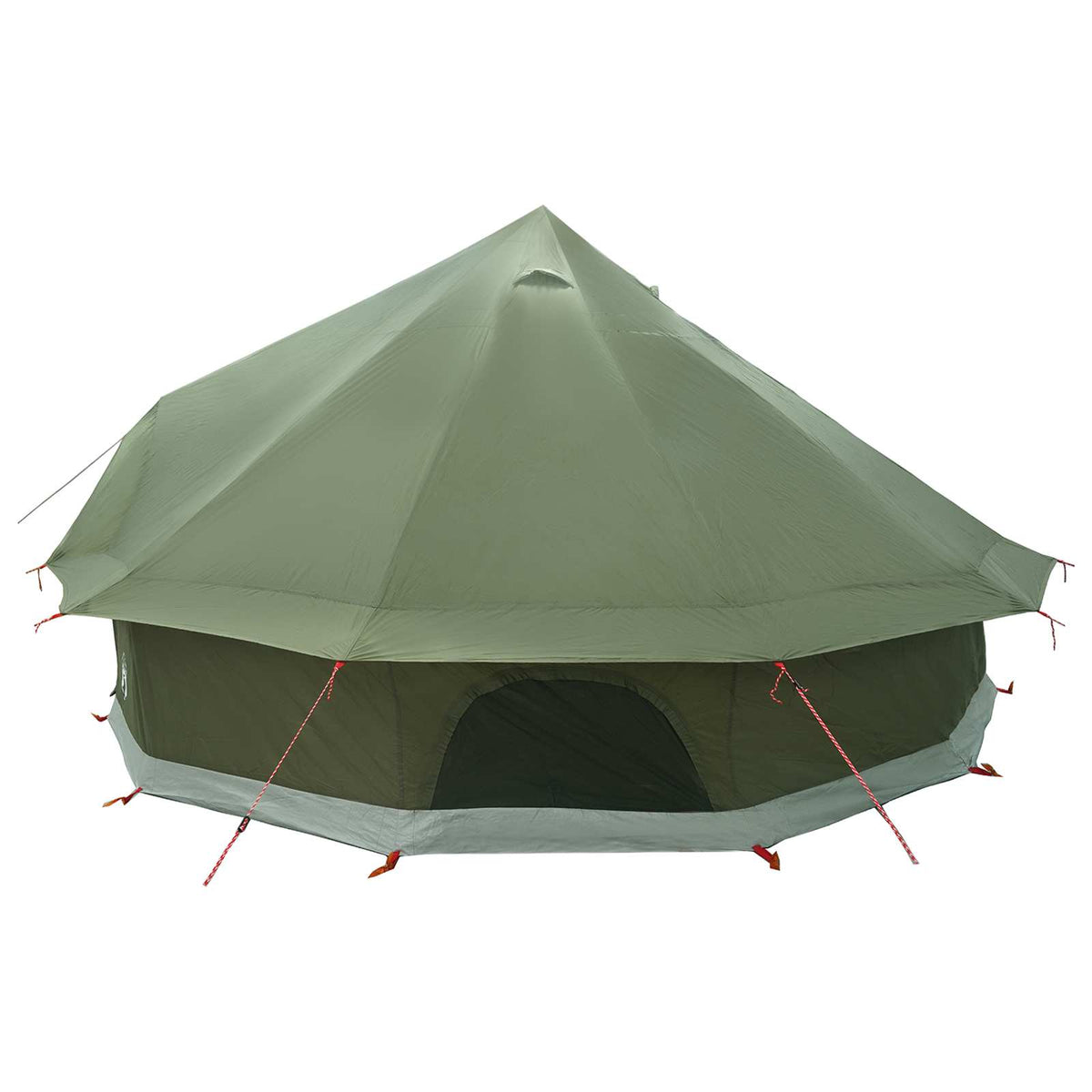 Tipi šator s krovom Maslinastozelena 500 x 500 x 300 cm